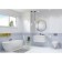 Wall tiles Pudra Blue Relief 200x440 (in a package of 1.05 sq.m)