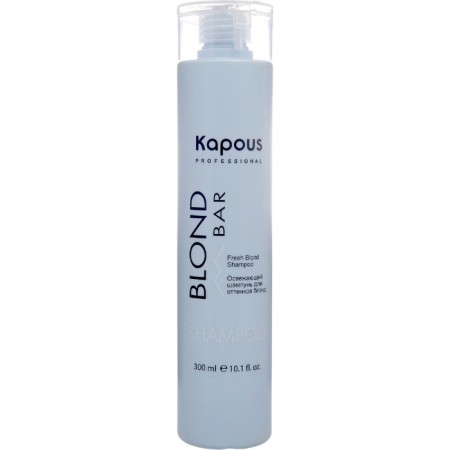 Kapous shampoo, refreshing, blond hair shades, 300 ml