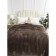 ORNELLA Cover, size 210x230 cm, coffee color
