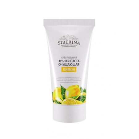 Natural toothpaste Cleaning Lemon, 50 ml