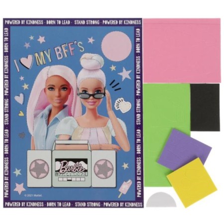 Set for children's creativity "Barbie" Application from Hofrir. Bom, Eva, 17 × 23 cm-1