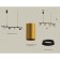 Ambrella Light, Traditional Diy, XB9002300, GU5.3, Black Black Sand, Gold, Yellow polished,