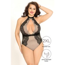 Боди Candy Girl Samantha, размер 2XL, цвет серый