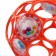 Developing toy Bright Starts, OBALL ball, with a rattle, red color