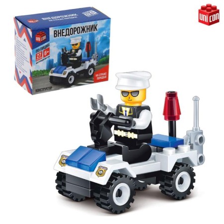 Constructor Police "SUV", 27 parts