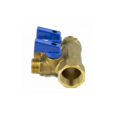 Aquasfera Collector 9026-01, 3/4 "x16 mm, 2 outputs, external threads with ball valves, 35 mm-2