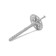 Tundra dowel, for insulation, with a metal nail, 10x120 mm, 50 pcs