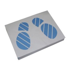 Two -layer -layer paper rugs of the legs, 405x500 mm, 20 pcs