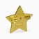 Icon "Star Sickle and Hammer" with enamel, 2.5 cm