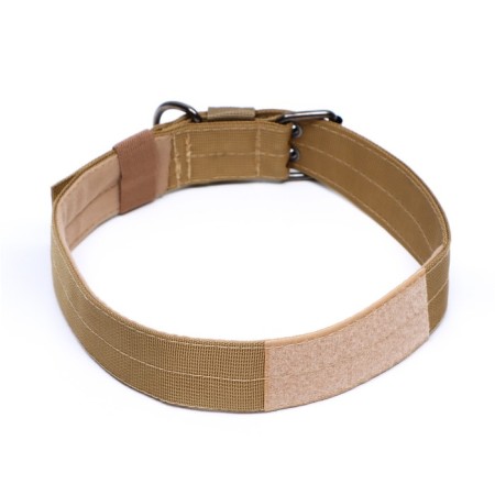 A collar with a soft lining, 75 x 4 cm, Osh 51-61 cm, sand-1