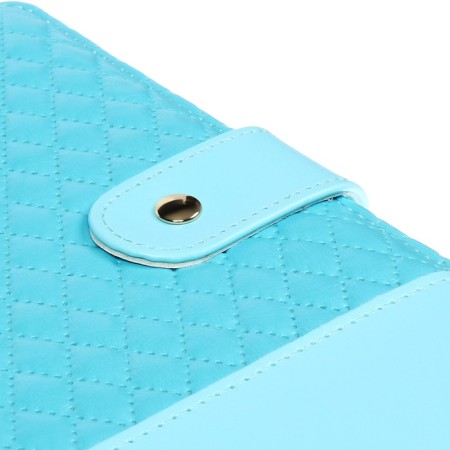 The diary is low, A5, 136 sheets, leatherette, Devente. Tailor, a solid cover with foam rubber, knife, perforation, liesse, block 70%, blue-5