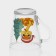 New Year's glass coffee mug "New Year's snakes", 250 ml, mix