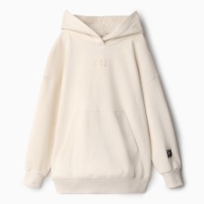 Sweatshirt for girls, beige color, height 110-116 cm