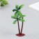 Decor for creating miniatures (trees) "Two palm trees" 14 cm