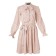 Women's dress with a bow Mist R.48, beige