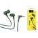 Hoco M86 headphones, wired, vacuum, microphone, jack 3.5 mm, 1.2 m, green