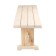 Bench (bench) wooden reinforced from needles for a bath and cottage, 160 x 38 x 42 cm, without a back 920896
