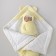 Set for discharge Winter Kinderlitto "Teddy Bear", 5 items, height 56-62 cm, yellow color