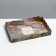 Cookie box, confectionery packaging with PVC lid, “marble”, 22 x 15 x 3 cm