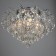 MARIA CHARALY 9X60W E14+27W LED PDU Chrome 58x58x33cm SVK