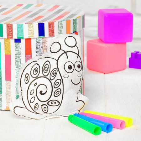Coloring-painting toy "Snail" (without markers) in a package-1