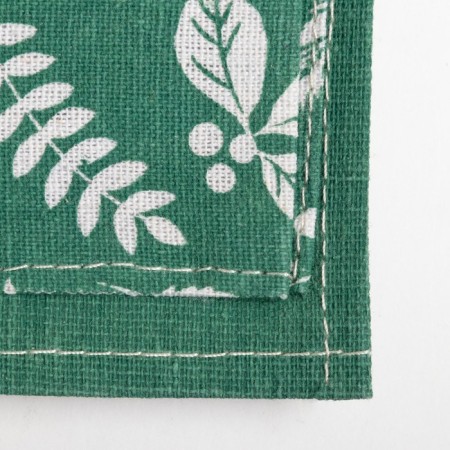 Pocket Textile Ethel "Berries" 2 departments, 41x20 cm-4