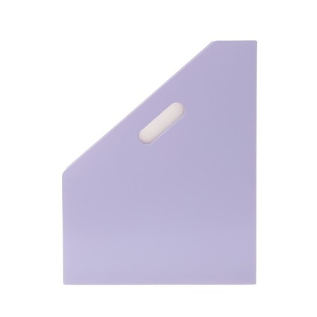A4 vertical tray for A4, plastic, 12 departments, purple pastel-3