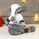 Interior doll "Losik in a white fur coat and cap" 34 cm
