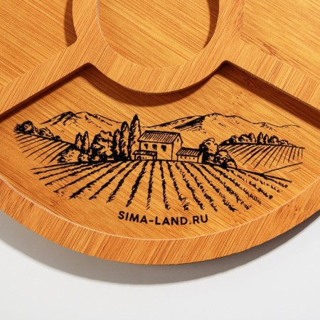 Menzhitsa wooden "Enjoy appetite", 25 cm-2