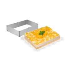 Adjustable Tescoma Delicia form for cake, from 28x20 to 50x34 cm
