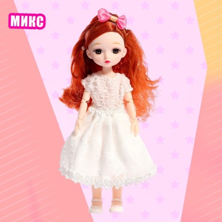 Carbonnic doll "Flower style", mix-6