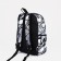 School backpack from textiles on a zipper, 3 pockets, gray/black color