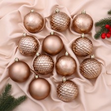 Set of balls plastic D-7 cm, 12 pcs 
