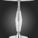 ST LUCE bedside lamp. SL1756.104.01. Bello. 1x40 W, E27, 30x30x52 cm, chromium color