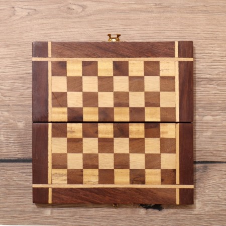 Chess wood 20x10x4 cm-5