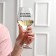 A glass for the wine "Fairy from a witch differs..." 350 ml