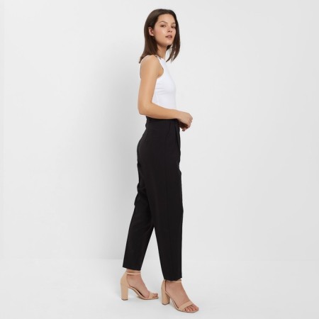 Women's pants Minaku: classic color black, rr 44-2