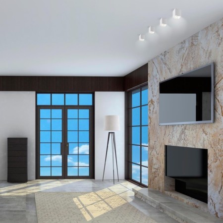 RECTE lamp, 10W LED 4000K, 720LM, white color, IP20-2