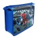 Folder for notebooks A5, 245 x 230 x 80 mm (extra capacity), zipper from above, "hockey players", (voluminous 3D risun with a metallic effect), laminated cardboard/textiles