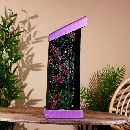 Interior stand "Boat" Albezia 30x22x65 cm-4