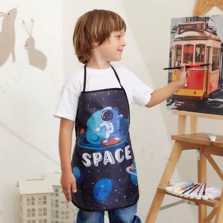 Apron Children's Ethel "Cosmoman", 49 x 39 cm-3