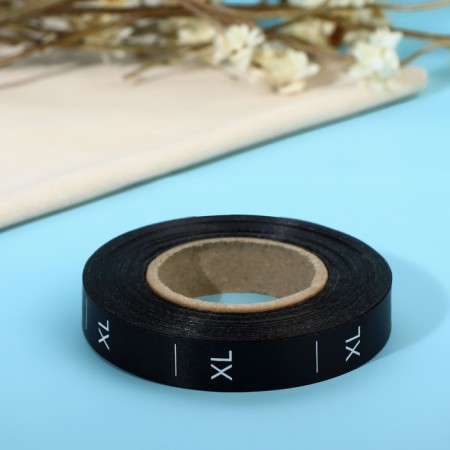 Dimensor satin, “xl”, 1000 pcs, 12 mm, 30 m, black color-2