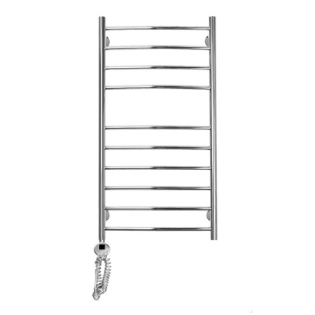 Domoterm electric heated towel rail "Calipso" P10, 500x1000 mm, left, chrome-1