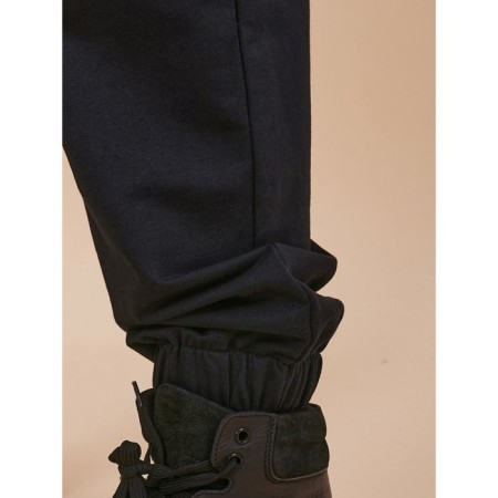Брюки для девочек, рост 146 см, цвет чёрный-5