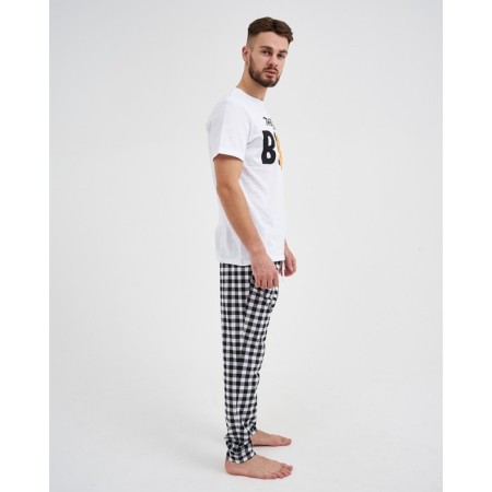 Pajama men's (T -shirt and trousers) KAFTAN "BOSS" R.56-3