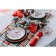 New Year. Ceramic plate "Happy Year", 20 cm, white color