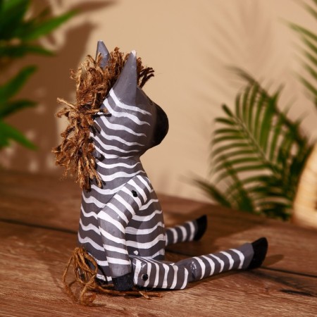 Souvenir "Zebra" hanging paws, tree 30 cm-4