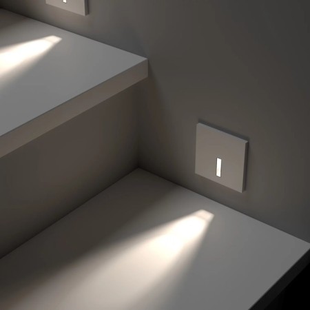 DK1030-WH built-in lamp Troms, IP20, 3W, LED 3000K, White, aluminum-1