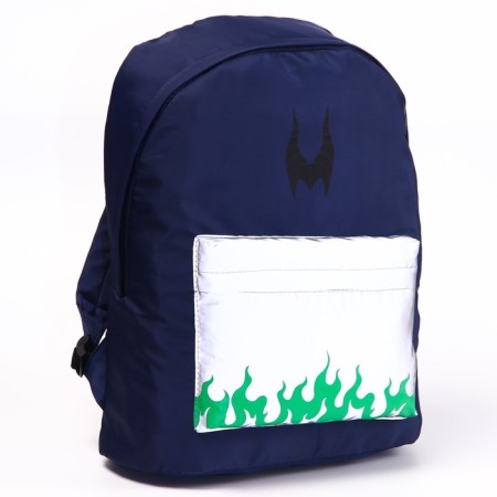 A backpack with a reflective pocket, 30 cm x 15 cm x 40 cm "bad girls", villains-1