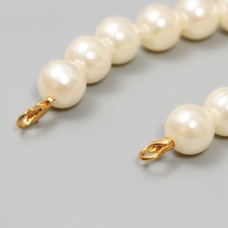 Pearl thread with 2 carbines d = 1.2 cm length 60 cm-2